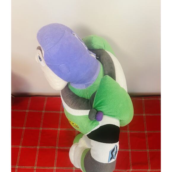 Gemmy Buzz Light Year Toy Story Large 26 Inch Plush Plushie Stand BIG ME Musical - Picture 8 of 9